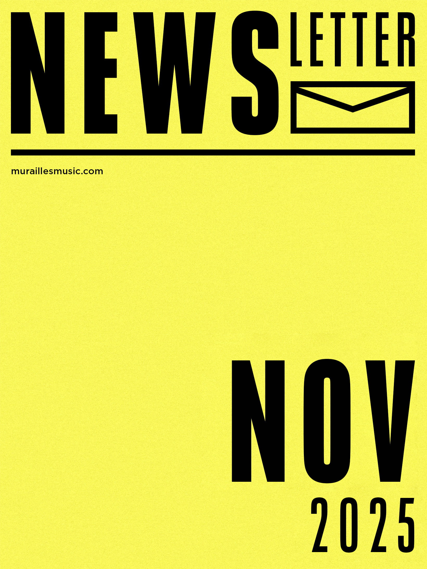 AGENDA NOVEMBRE 2025